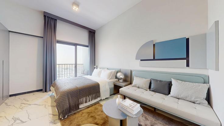 Studio furnished apartment in Mag Eye 920, Meydan 1224038P, Dubai, Dubai, photo 1 Studio furnished apartment in Mag Eye 920, Meydan 1224038P, Dubai, Dubai, photo 1