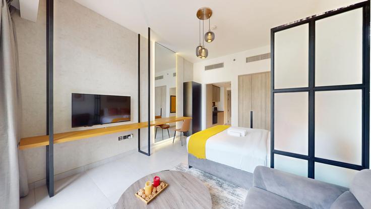 DubaiJumeirah Village의 Oxford Boulevard in JVC(1268601P)에 위치한 1베드룸 풀퍼니시드 아파트 - 사진1 DubaiJumeirah Village의 Oxford Boulevard in JVC(1268601P)에 위치한 1베드룸 풀퍼니시드 아파트 - 사진1