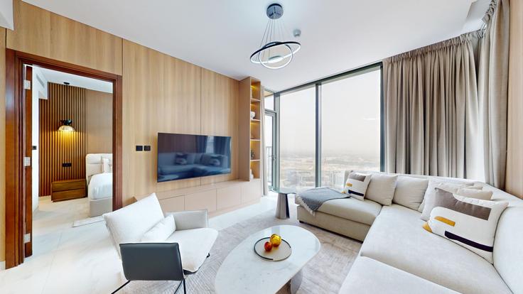 DubaiNad Al Sheba의 The Crest A in Sobha Hartland(1284638P)에 위치한 2베드룸 풀퍼니시드 아파트 - 사진1 DubaiNad Al Sheba의 The Crest A in Sobha Hartland(1284638P)에 위치한 2베드룸 풀퍼니시드 아파트 - 사진1