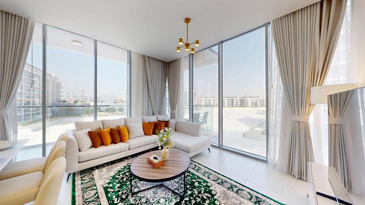 Building Tariaq Bedon Esm - vacationer - 1340538 adresindeki bir dairede modern mobilyalarla zarif bir şekilde tasarlanmış oturma odası Al Merkadh, Dubai Building Tariaq Bedon Esm - vacationer - 1340538 adresindeki bir dairede modern mobilyalarla zarif bir şekilde tasarlanmış oturma odası Al Merkadh, Dubai