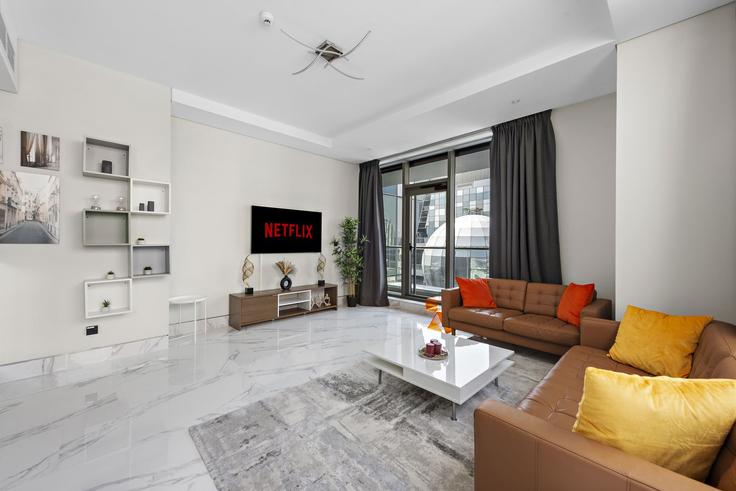 2 chambre appartement meublé à Marasi Drive 1257327P , Business Bay, Dubai, photo 1