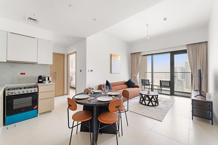 1 möblierte Einzimmerwohnung in Burj Khalifa Boulevard 1257246P , Downtown Dubai, Dubai, Foto 1