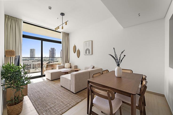 2 apartamento de un dormitorio amueblado en Kahraba North West 1257259P , Jumeirah Village, Dubai, foto 1 2 apartamento de un dormitorio amueblado en Kahraba North West 1257259P , Jumeirah Village, Dubai, foto 1
