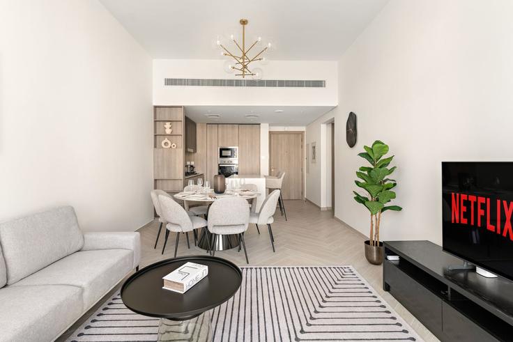 2 apartamento de un dormitorio amueblado en Street 9 1257262P , Jumeirah Village, Dubai, foto 1