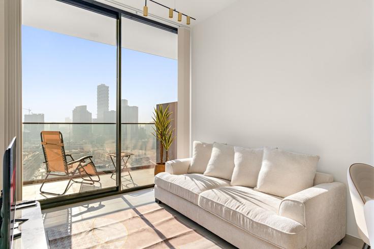 1 apartamento de un dormitorio amueblado en Street 5 1257304P , Jumeirah Village, Dubai, foto 1