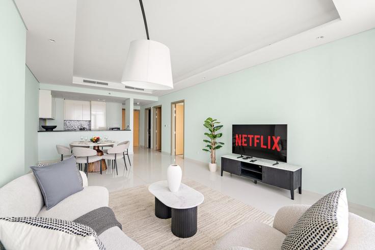 2 quarto mobiliado em apartamentos em Al Mustaqbal Street 1262763P, Business Bay, Dubai, foto 1