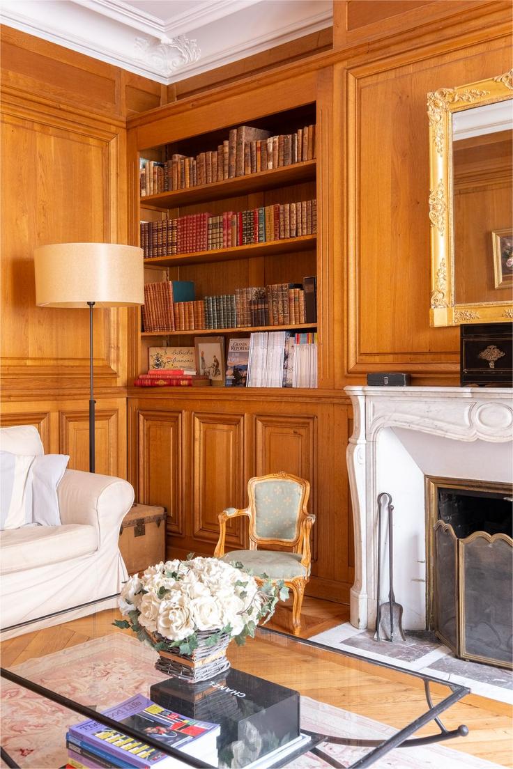 Building Rue de Siam - veeve - 403845 - PAR adresindeki bir dairede modern mobilyalarla zarif bir şekilde tasarlanmış oturma odası 16th arrondissement, Paris