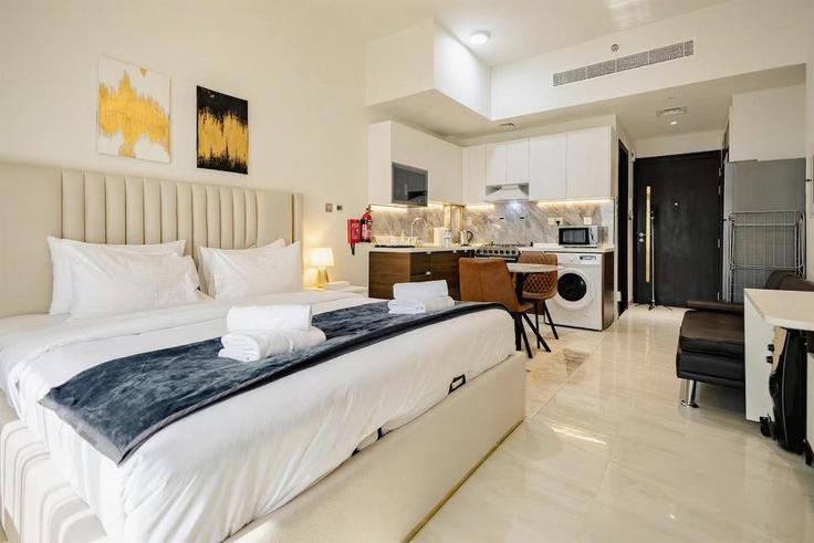 1 chambre appartement meublé à Tariaq Bedon Esm 1467206P , Al Barsha South Third, Dubai, photo 1