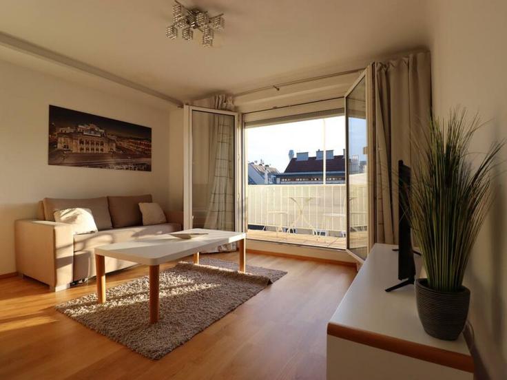 Elegantly designed living room with modern furnishings in an apartment at Building Puchsbaumgasse - viennainvites - 1507255 in Vienna, Vienna Elegantly designed living room with modern furnishings in an apartment at Building Puchsbaumgasse - viennainvites - 1507255 in Vienna, Vienna