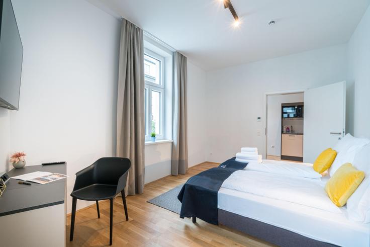 Stuwerstraßeにあるのスタジオ・家具付きアパート(1049210P、Vienna、Vienna)写真 1枚 Stuwerstraßeにあるのスタジオ・家具付きアパート(1049210P、Vienna、Vienna)写真 1枚