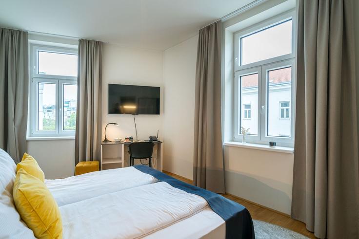 Vienna Vienna에 위치한 Stuwerstraße 1049212P의 가구가 완비된 스튜디오 유닛, 사진 1