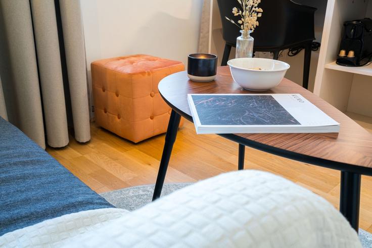 Elegant gestaltetes Wohnzimmer mit moderner Einrichtung in einer Wohnung im Building Stuwerstraße - viennaresidences - 1049211 - VIE in Vienna, Vienna Elegant gestaltetes Wohnzimmer mit moderner Einrichtung in einer Wohnung im Building Stuwerstraße - viennaresidences - 1049211 - VIE in Vienna, Vienna