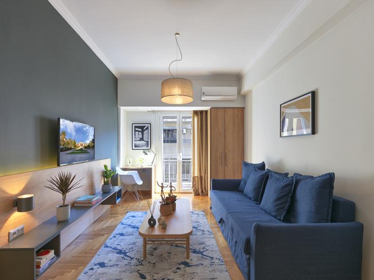 1 bedroom furnished apartment in Marni 1224539P, Central Athens, Athens, photo 1 1 bedroom furnished apartment in Marni 1224539P, Central Athens, Athens, photo 1