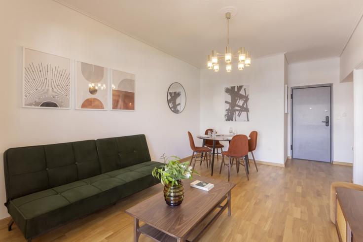 1 bedroom furnished apartment in Afroditis 1224557P, South Athens, Athens, photo 1 1 bedroom furnished apartment in Afroditis 1224557P, South Athens, Athens, photo 1
