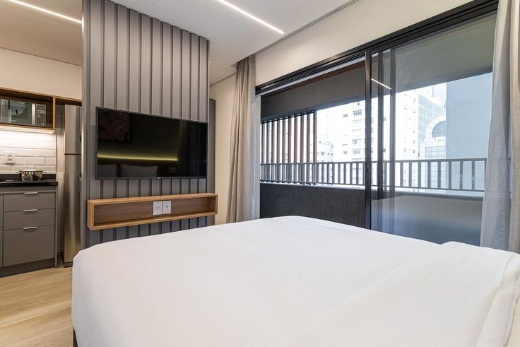 1 yatak odalı mobilyalı daire Rua Convenção de Itu 1521203P , Jardim Paulista, São Paulo, fotoğraf 1