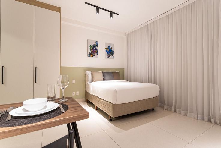 1 apartamento de un dormitorio amueblado en Rua Doutor Ivo Define Frasca 1521211P , Vila Nova Conceição, São Paulo, foto 1