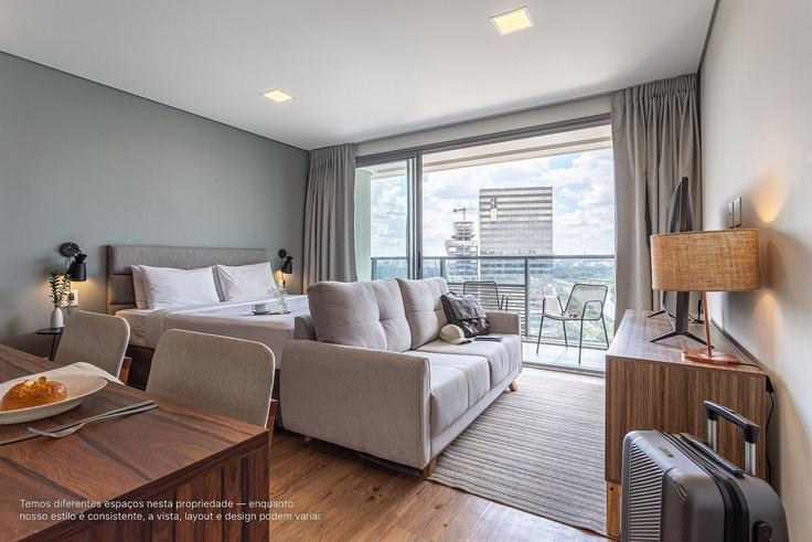 Elegant gestaltetes Wohnzimmer mit moderner Einrichtung in einer Wohnung im Building Rua Estouvado - viva - 1521238 in Jardim Everest, São Paulo Elegant gestaltetes Wohnzimmer mit moderner Einrichtung in einer Wohnung im Building Rua Estouvado - viva - 1521238 in Jardim Everest, São Paulo