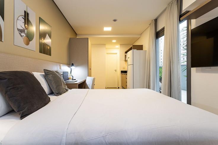 Apartamento estúdio mobiliado em Rua Cravinhos 1521336P, Jardim Paulista, São Paulo, foto 1