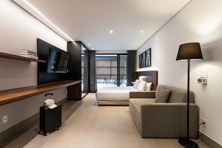1 möblierte Einzimmerwohnung in Rua Correia de Oliveira 1521333P , Vila Nova Conceição, São Paulo, Foto 1
