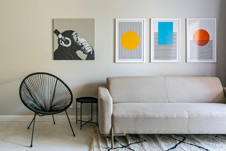Salle de séjour élégante avec mobilier moderne dans un appartement à Building Servidão do Ireno - viva - 1521089 à Ingleses Sul, Florianópolis Salle de séjour élégante avec mobilier moderne dans un appartement à Building Servidão do Ireno - viva - 1521089 à Ingleses Sul, Florianópolis