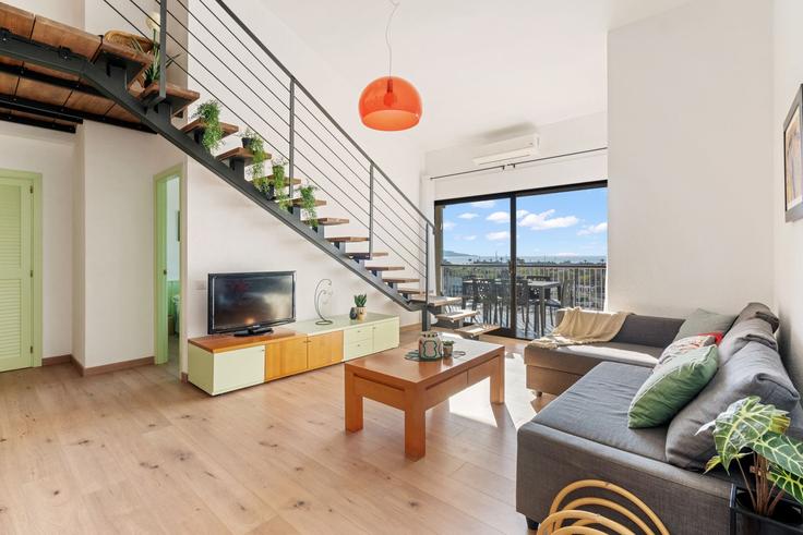 Empuriabrava, Empuriabrava에 위치한 Building Carrer Port Grec - welcs - 1328244 아파트의 세련된 인테리어가 돋보이는 거실