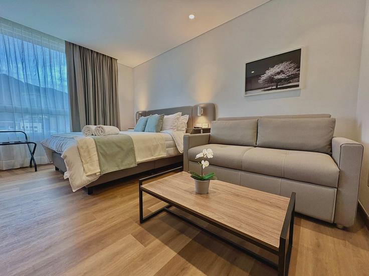 1 apartamento de un dormitorio amueblado en Avenida Carrera 9 1292058P , Usaquén, Bogotá, foto 1