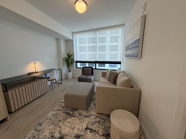 Miami MiamiのBuilding North Miami Avenue - whost - 1382978のアパートメントにある、モダンな家具を備えたエレガントなデザインのリビングルーム Miami MiamiのBuilding North Miami Avenue - whost - 1382978のアパートメントにある、モダンな家具を備えたエレガントなデザインのリビングルーム