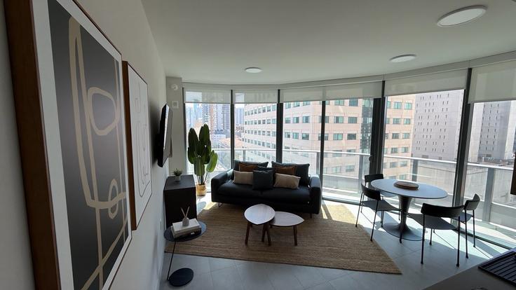 Miami, Miami에 위치한 Building Northeast 5th Street - whost - 1515072 유닛의 세련된 인테리어가 돋보이는 거실