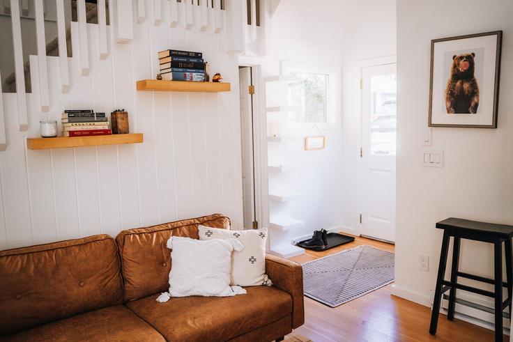 Telluride TellurideのBuilding South Oak Street - wild-oak-telluride - 1490412のアパートメントにある、モダンな家具を備えたエレガントなデザインのリビングルーム Telluride TellurideのBuilding South Oak Street - wild-oak-telluride - 1490412のアパートメントにある、モダンな家具を備えたエレガントなデザインのリビングルーム