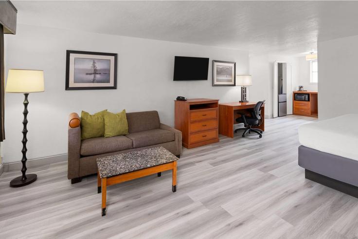Durango DurangoのBuilding Main Avenue - wyndham - 1668032のアパートメントにある、モダンな家具を備えたエレガントなデザインのリビングルーム