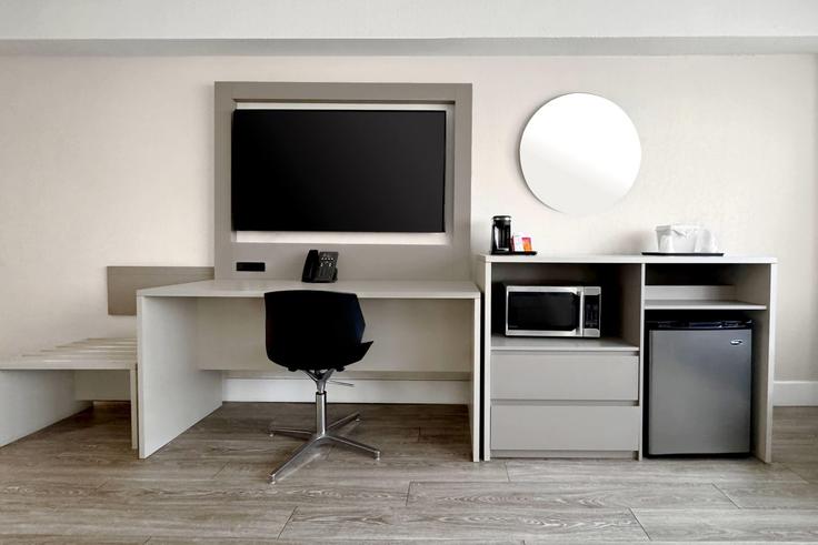Salle de séjour élégante avec mobilier moderne dans un appartement à Building International Drive - wyndham - 1672737 à Orlando, Orlando Salle de séjour élégante avec mobilier moderne dans un appartement à Building International Drive - wyndham - 1672737 à Orlando, Orlando