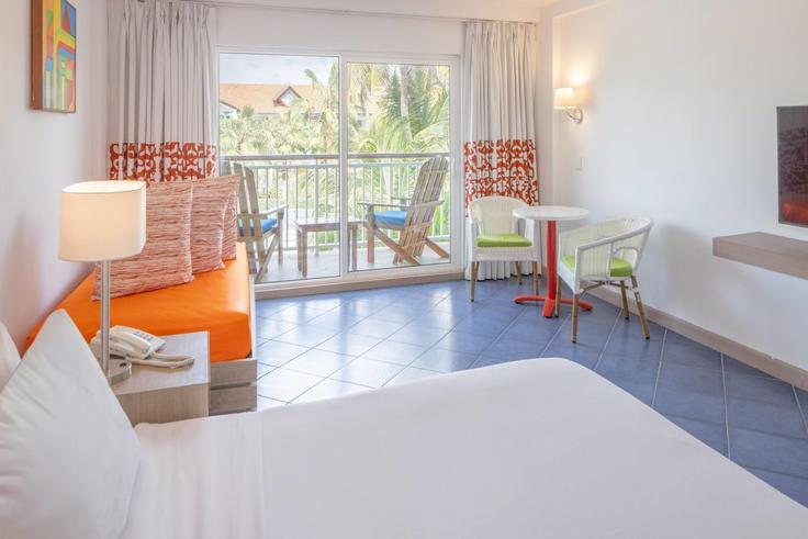 Elegant gestaltetes Wohnzimmer mit moderner Einrichtung in einer Wohnung im Building Calle 3 - wyndham - 1697065 in San Andrés, San Andrés Elegant gestaltetes Wohnzimmer mit moderner Einrichtung in einer Wohnung im Building Calle 3 - wyndham - 1697065 in San Andrés, San Andrés