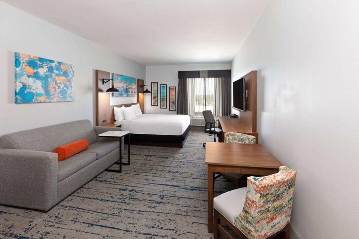 Rockport, Rockport에 위치한 Building Highway 35 North - wyndham - 1673002 유닛의 세련된 인테리어가 돋보이는 거실