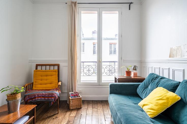 Rue de Jessaintにある1件の寝室・家具付きアパート(1075827P、18th arrondissement、Paris)写真 1枚 Rue de Jessaintにある1件の寝室・家具付きアパート(1075827P、18th arrondissement、Paris)写真 1枚