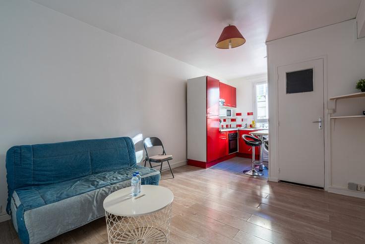 1 möblierte Einzimmerwohnung in Place de la Garenne 1075853P , 14th arrondissement, Paris, Foto 1