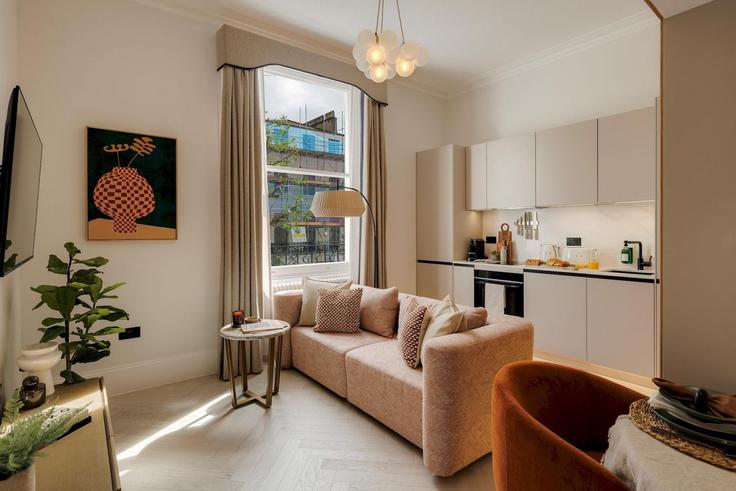 1 chambre appartement meublé à Pembridge Gardens 1296998P , City of Westminster, London, photo 1