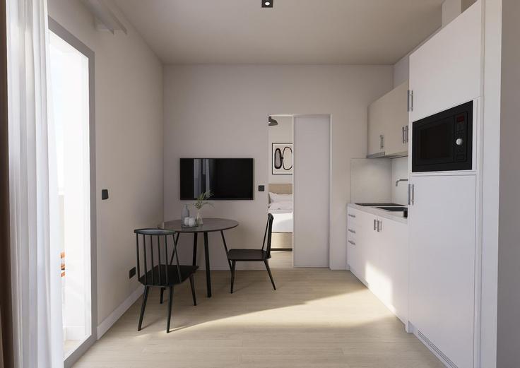 Cocina funcional y elegante con equipamiento de alta gama en un apartamento de lujo en Building Xirogianni - zoialiving - 1299438 - ATH en Central Athens, Athens Cocina funcional y elegante con equipamiento de alta gama en un apartamento de lujo en Building Xirogianni - zoialiving - 1299438 - ATH en Central Athens, Athens