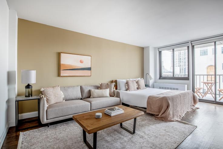 Studio furnished apartment in Wimbledon, 200 E 82nd St 89, Upper East Side, New York, photo 1