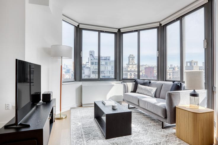 New YorkManhattan의 Tribeca Tower, 105 Duane St(280)에 위치한 1베드룸 풀퍼니시드 아파트 - 사진1 New YorkManhattan의 Tribeca Tower, 105 Duane St(280)에 위치한 1베드룸 풀퍼니시드 아파트 - 사진1