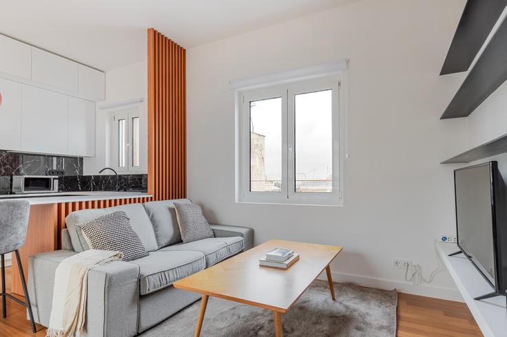 Salle de séjour élégante avec mobilier moderne dans un appartement à Aristoxenou 15 Athens à Central Athens, Athens Salle de séjour élégante avec mobilier moderne dans un appartement à Aristoxenou 15 Athens à Central Athens, Athens