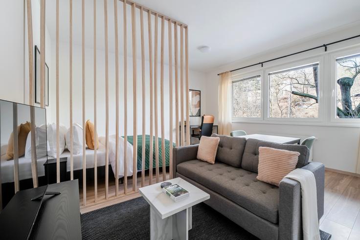 Möblierte Studio-Wohnung in U Plynárny 99 , Prague 4, Prague, Foto 1