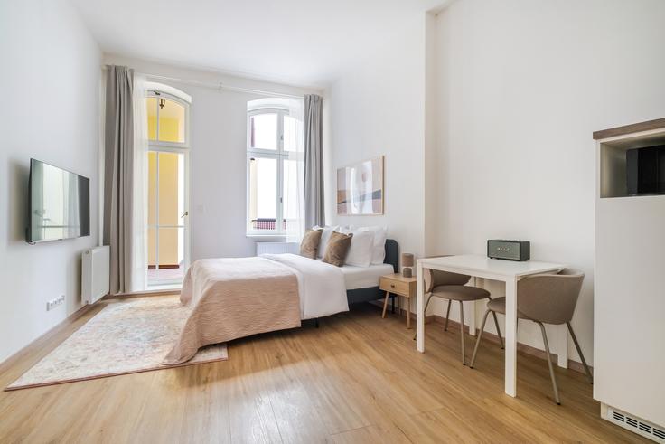 Möblierte Studio-Wohnung in Prvního Pluku 205/23, Prvního pluku 103 , Prague 8, Prague, Foto 1