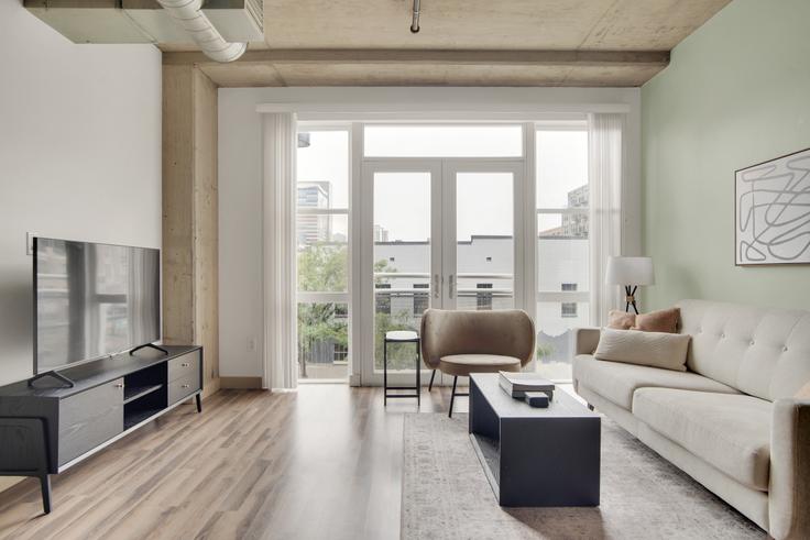 2 bedroom furnished apartment in Premier Lofts, 2200 Market St 258, LoDo, Denver, photo 1