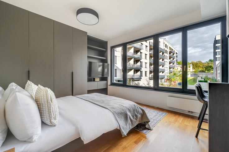 Apartamento estúdio mobiliado em Grafická 128, Prague 5, Prague, foto 1