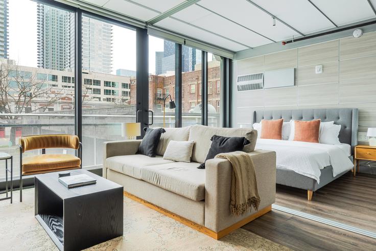 1 chambre appartement meublé à 3ZERO3, 303 Battery St 762 , Seattle, Seattle, photo 1