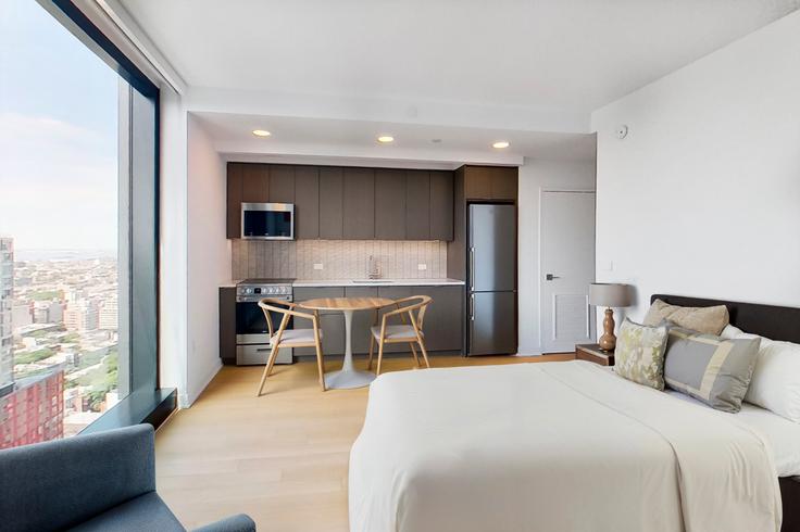 New York Brooklyn에 위치한 Brooklyn Crossing, 18 6th Ave 3044A의 가구가 완비된 스튜디오 유닛, 사진 1