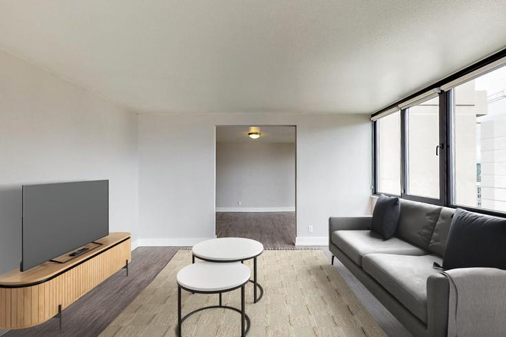 Portland, Portland에 위치한 Harrison Tower Apartment Homes - 1417293 아파트의 세련된 인테리어가 돋보이는 거실