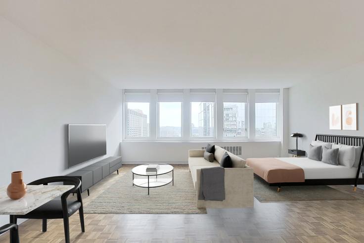 Studio meublé à AVA Back Bay, 790 Boylston St 3547A, Boston, Boston, photo 1