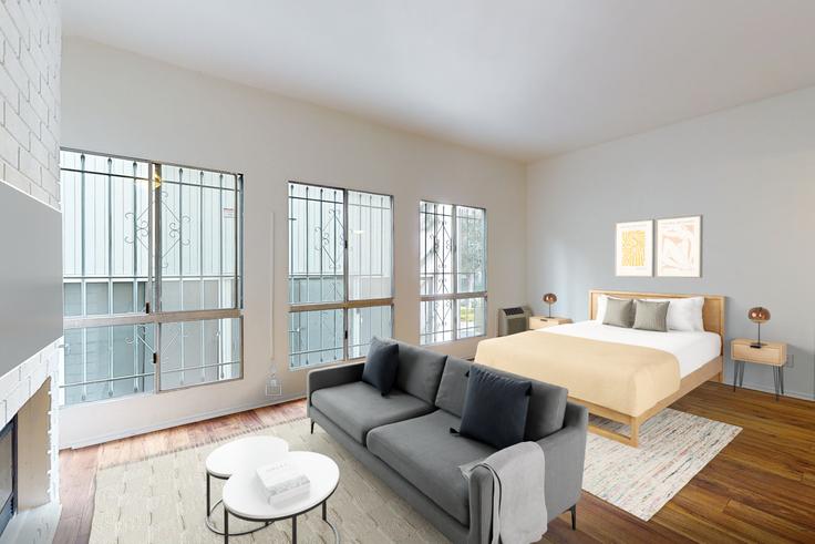 Studio meublé à Rochester Bruins, 10965 Rochester Ave 7073A, Los Angeles, Los Angeles, photo 1