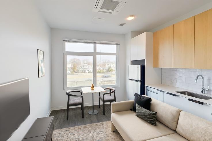 Apartamento estúdio mobiliado em The Indie, 35-43 Braintree St 4348A, Boston, Boston, foto 1 Apartamento estúdio mobiliado em The Indie, 35-43 Braintree St 4348A, Boston, Boston, foto 1